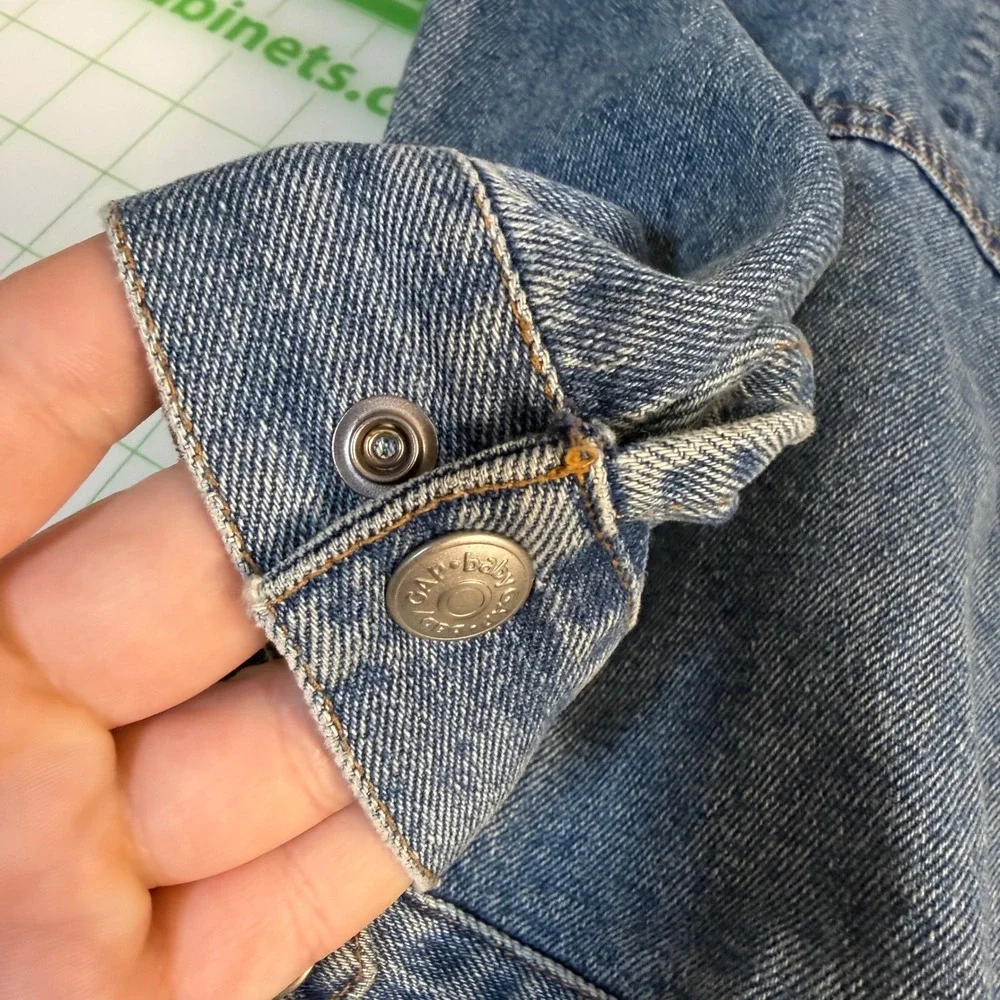 Vintage Classic Gap Baby Denim Light Wash Snap Jean Jacket 3-12 months retro boy